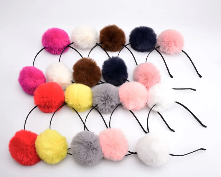 Silicone Band Women - Women Girl Sweet Pompon Ball Furry