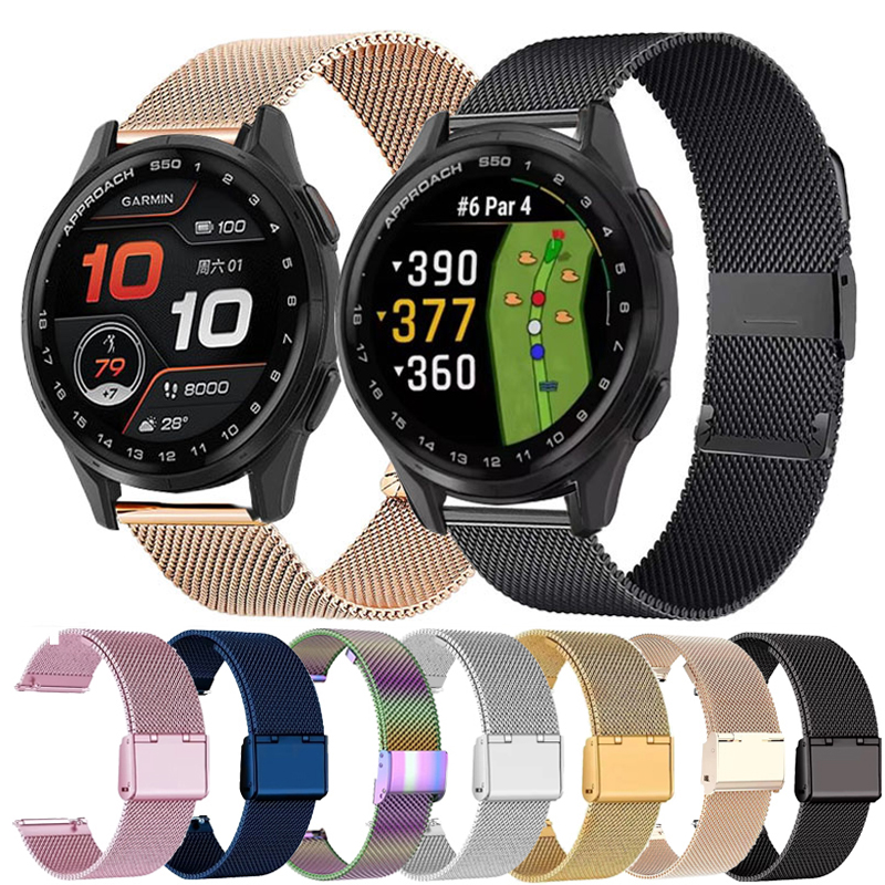 22mm 20mm Mesh Loop For Garmin - đánh giá và giá Milanese Loop Magnetic
