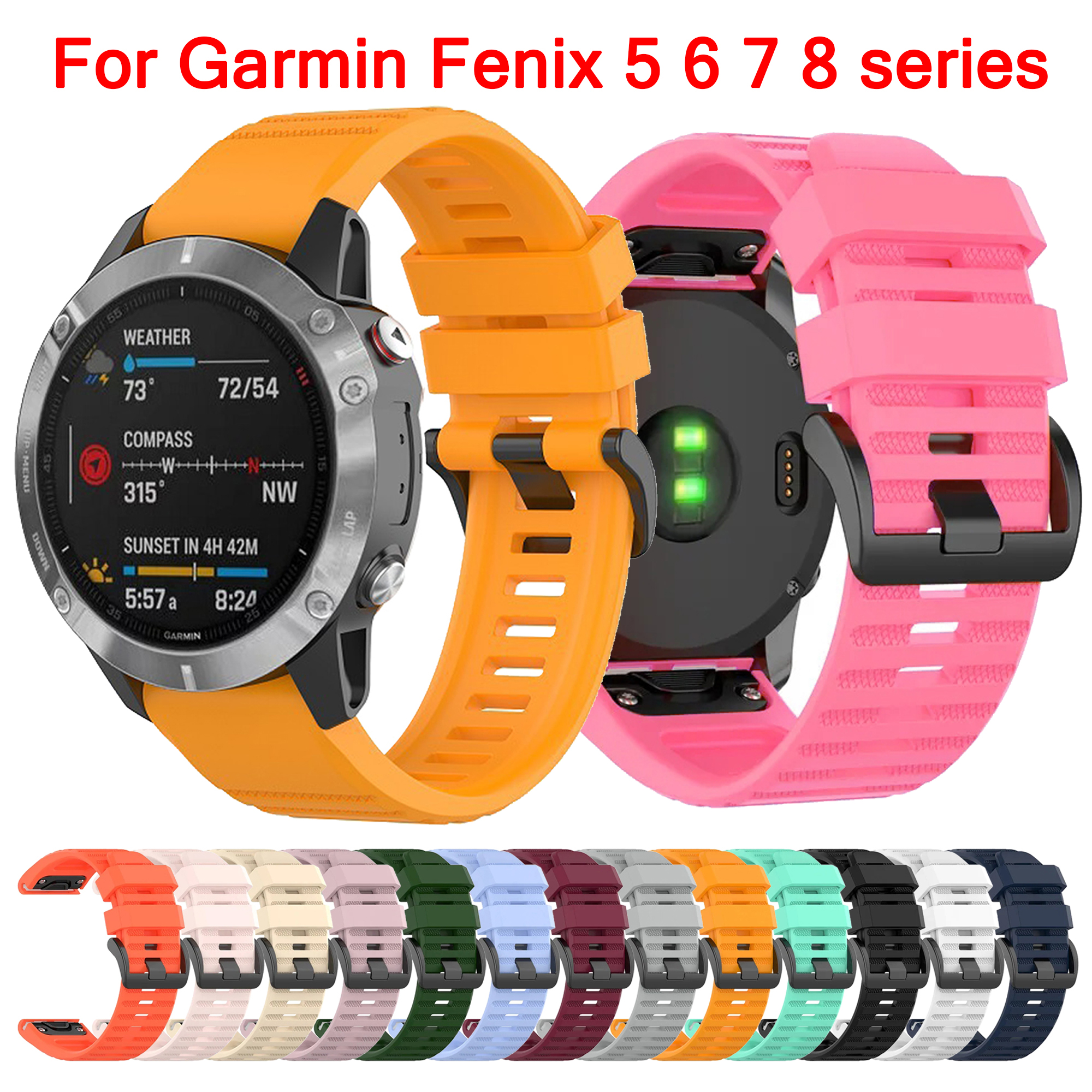 QuickFit 26mm 20mm 22mm Watchb - đánh giá và giá Silicone Watch Band 22Mm