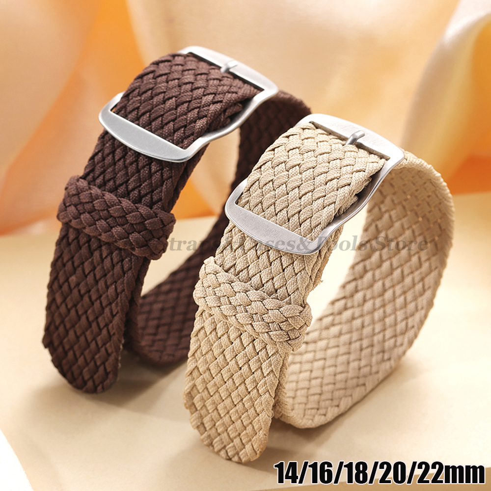 14mm 16mm 18mm 20mm 22mm Nylon - đánh giá và giá Perlon Strap Woven