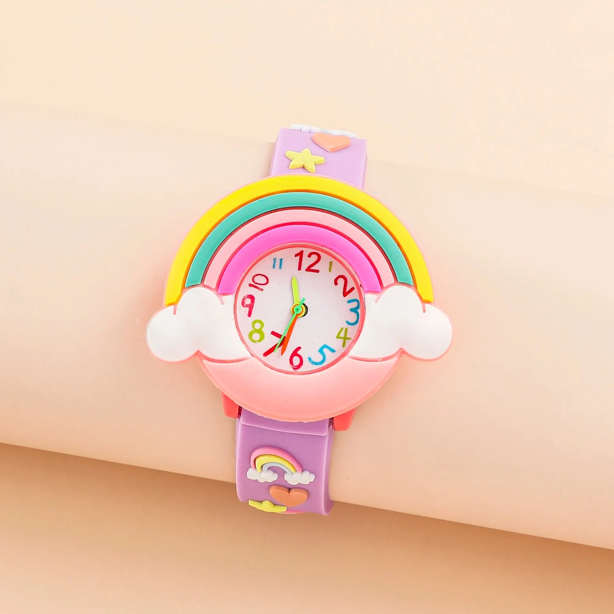 2024 New Rainbow Cloud Printed - đánh giá và giá Silicone Watch Band 22Mm