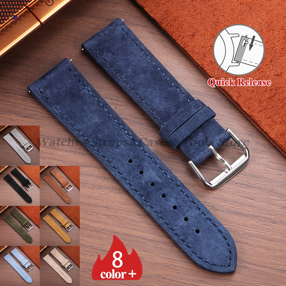 Vintage Suede Cowhide Watch St - đánh giá và giá Suede Strap Watch