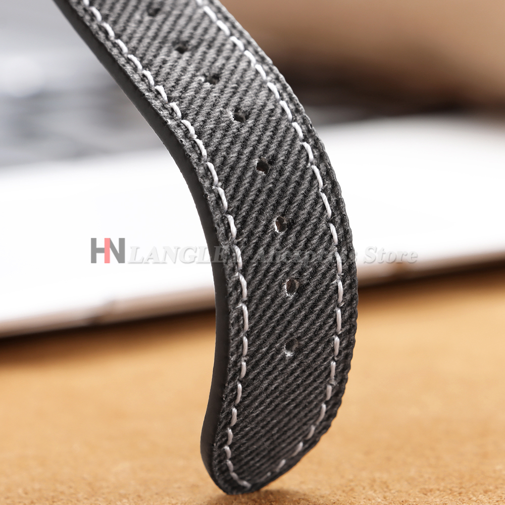 Denim Nylon Watch Strap Canvas - đánh giá và giá Canvas Strap Watch