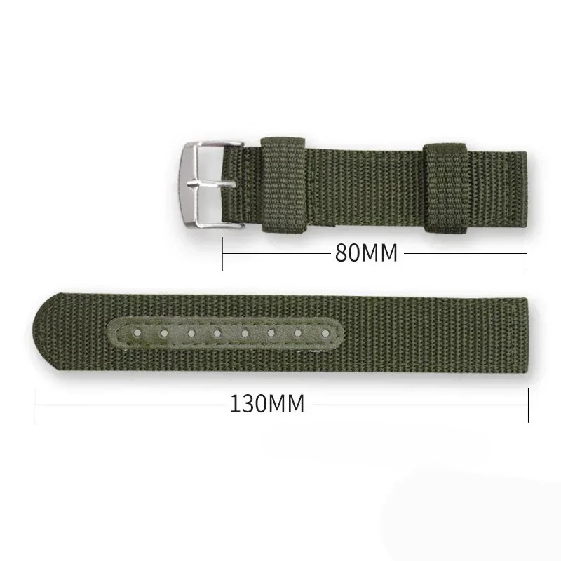 18mm 20mm 22mm 24mm Nylon Canv - đánh giá và giá Canvas Strap Watch