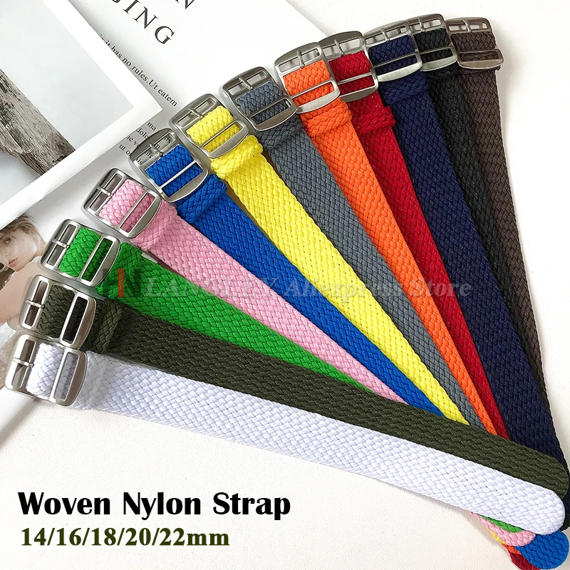 Fabric Woven Nylon Watch Band  - đánh giá và giá Perlon Strap Woven