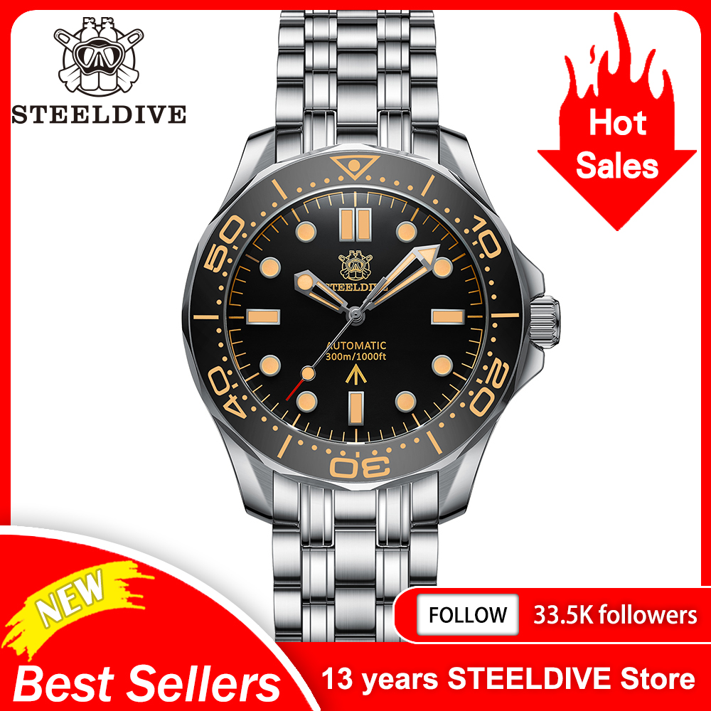 STEELDIVE SD1957 New Strap 42M - đánh giá và giá Tropic Strap Vintage