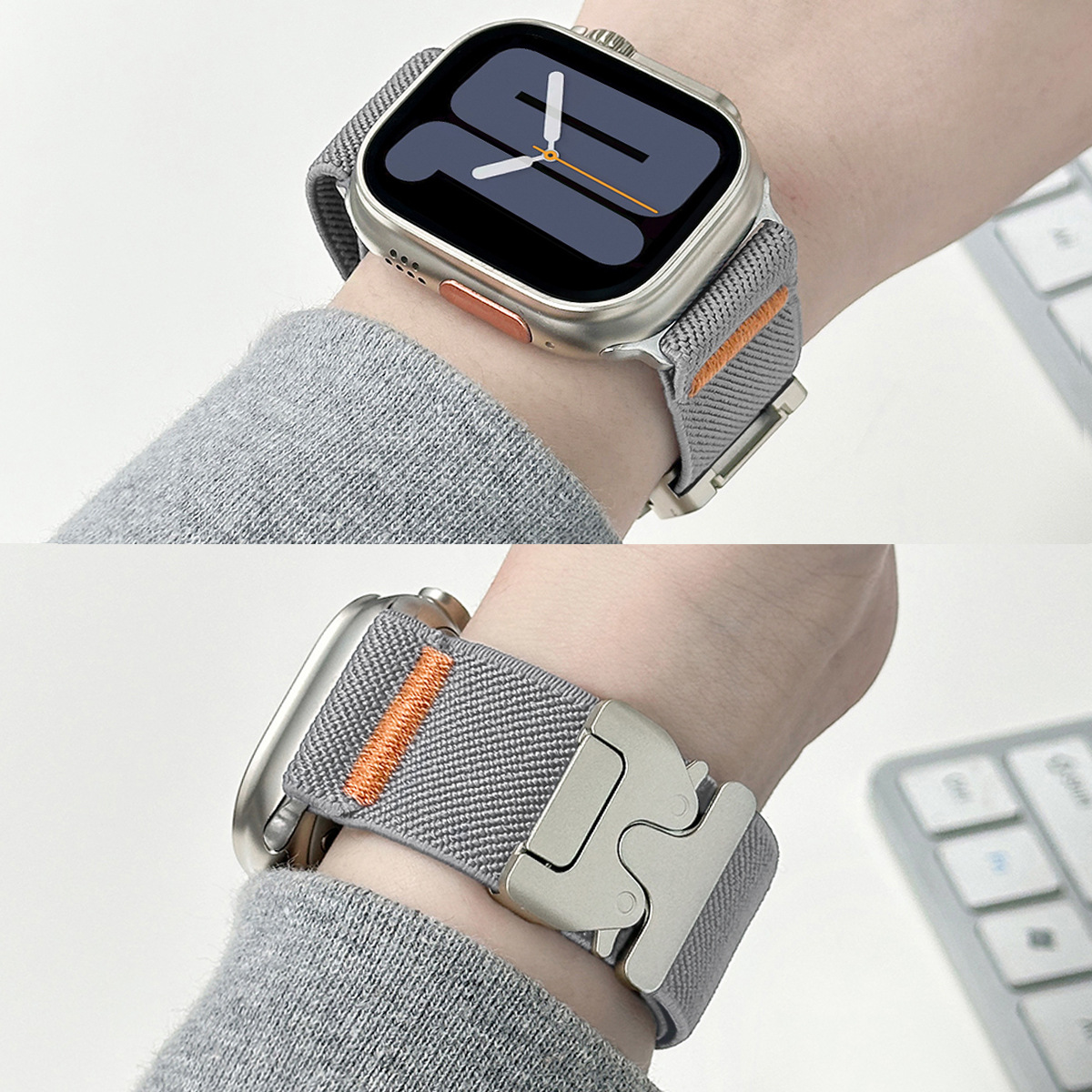 For Apple Watch Band Nylon Ela - đánh giá và giá Parachute Strap Elastic