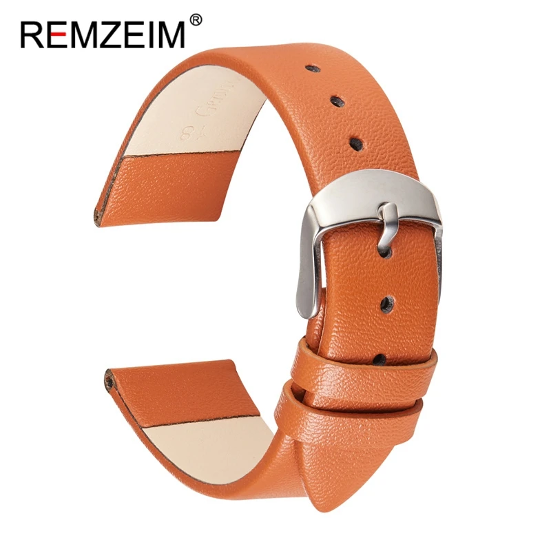 REMZEIM Soft Ultra-thin Calfsk - đánh giá và giá Suede Strap Watch