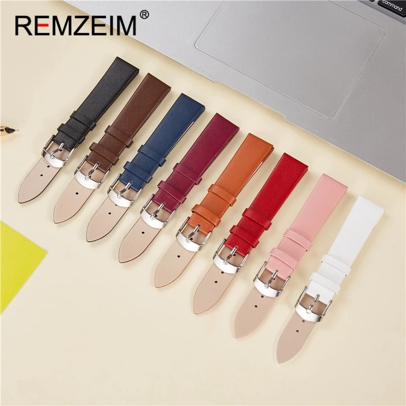REMZEIM Soft Ultra-thin Calfsk - đánh giá và giá Suede Strap Watch
