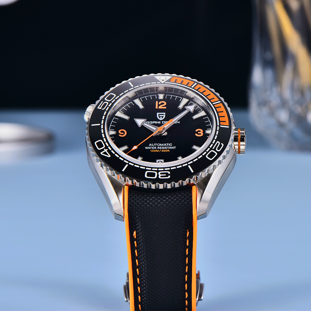 PAGANI DESIGN Diving Watch 100 - đánh giá và giá Rubber Strap Diver