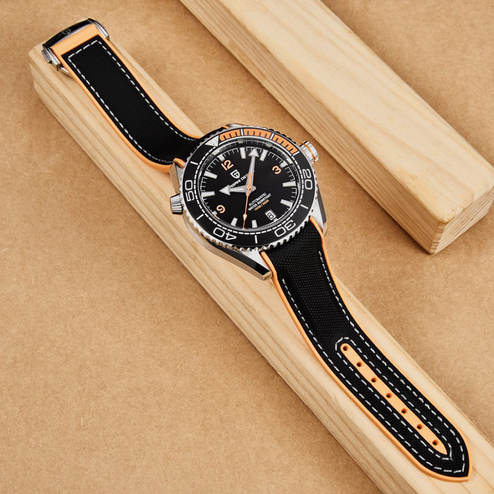 PAGANI DESIGN Diving Watch 100 - đánh giá và giá Rubber Strap Diver