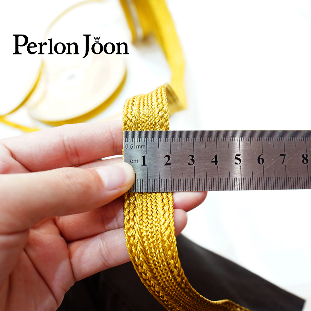 10yards Gold  thread strap web - đánh giá và giá Perlon Strap Woven