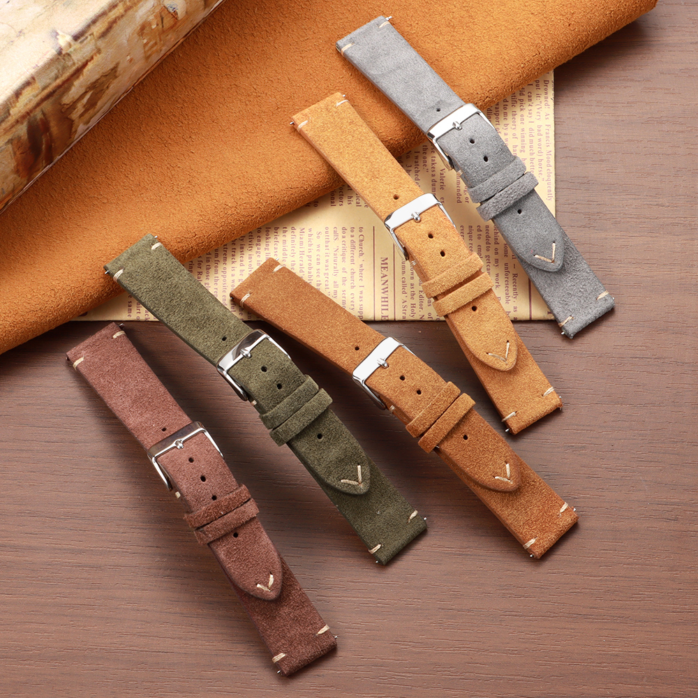 14 16 18 19 20 21 22mm Quick R - đánh giá và giá Leather Strap Quick Release