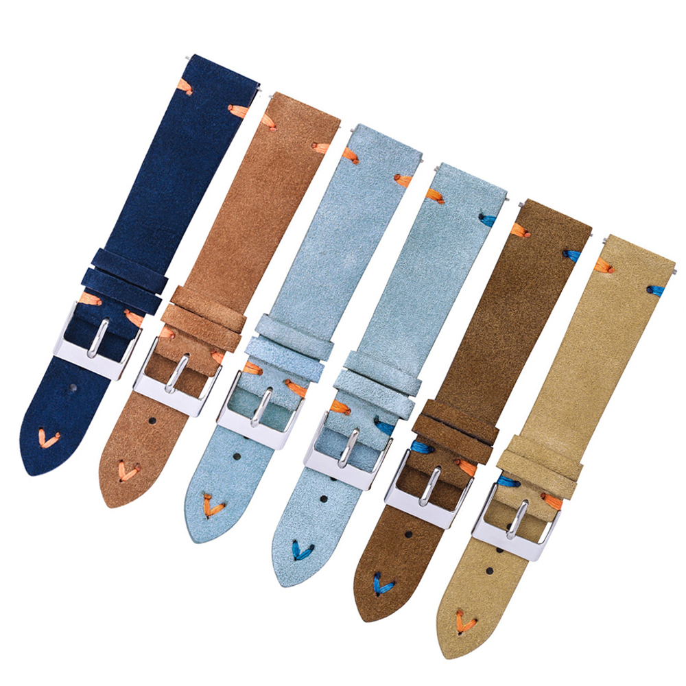 Suede Watch Straps 18mm 20mm H - đánh giá và giá Suede Strap Watch