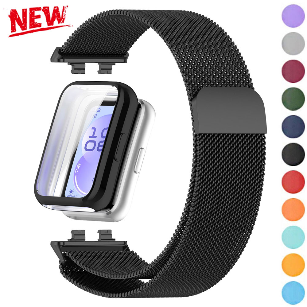2in1 Strap Case For Huawei Ban - đánh giá và giá Milanese Loop Magnetic