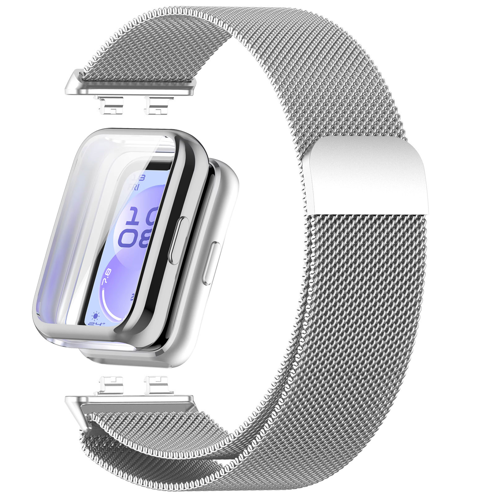 2in1 Strap Case For Huawei Ban - đánh giá và giá Milanese Loop Magnetic