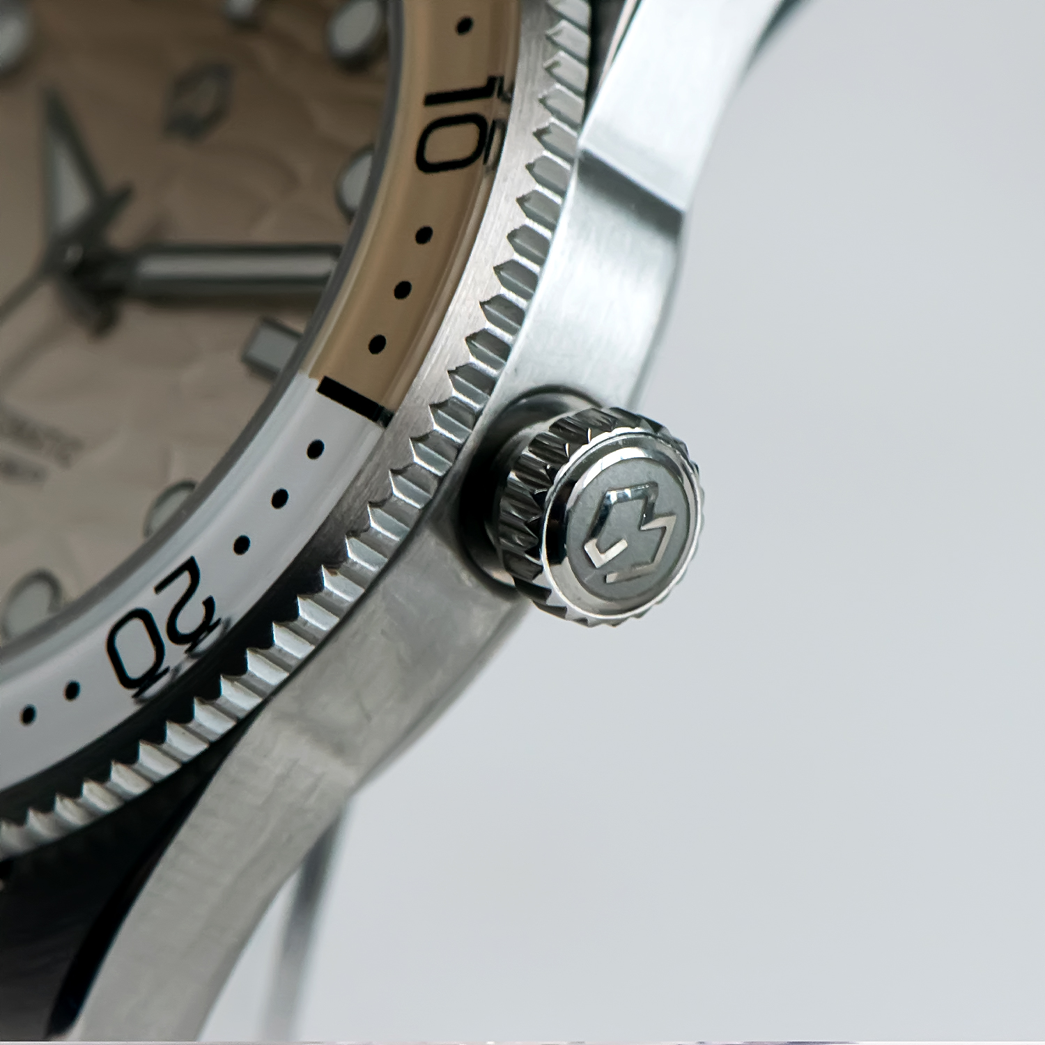 40mm Diver Watch Texture Men's - đánh giá và giá Rubber Strap Diver