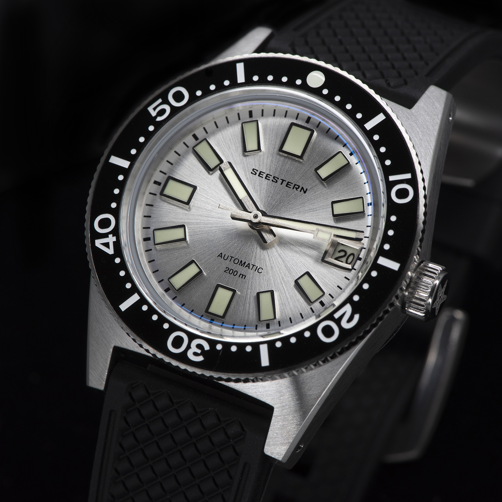 SEESTERN Diving Watch 62MAS Au - đánh giá và giá Rubber Strap Diver