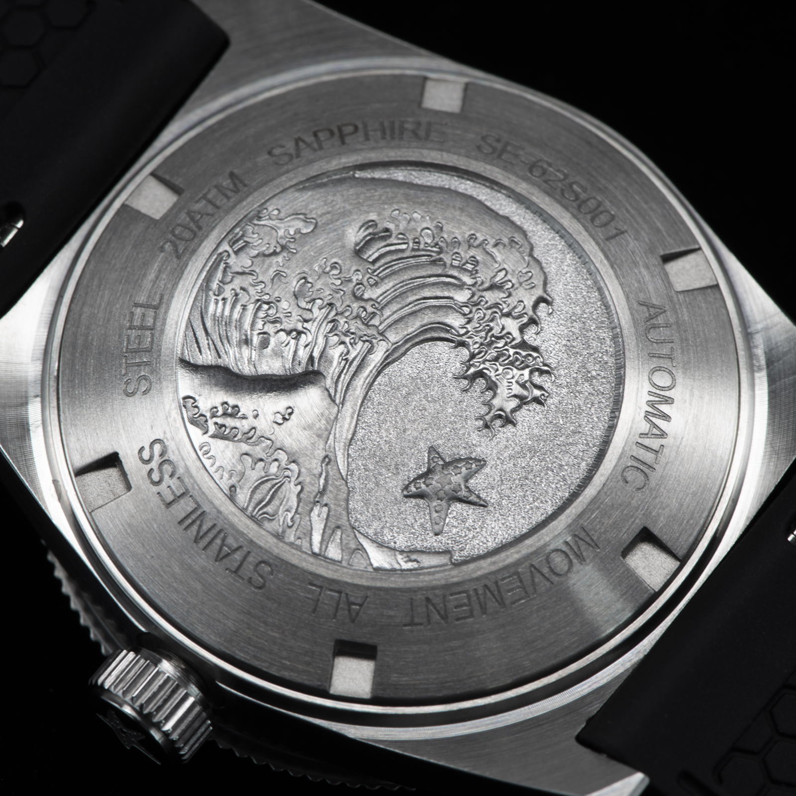 SEESTERN Diving Watch 62MAS Au - đánh giá và giá Rubber Strap Diver