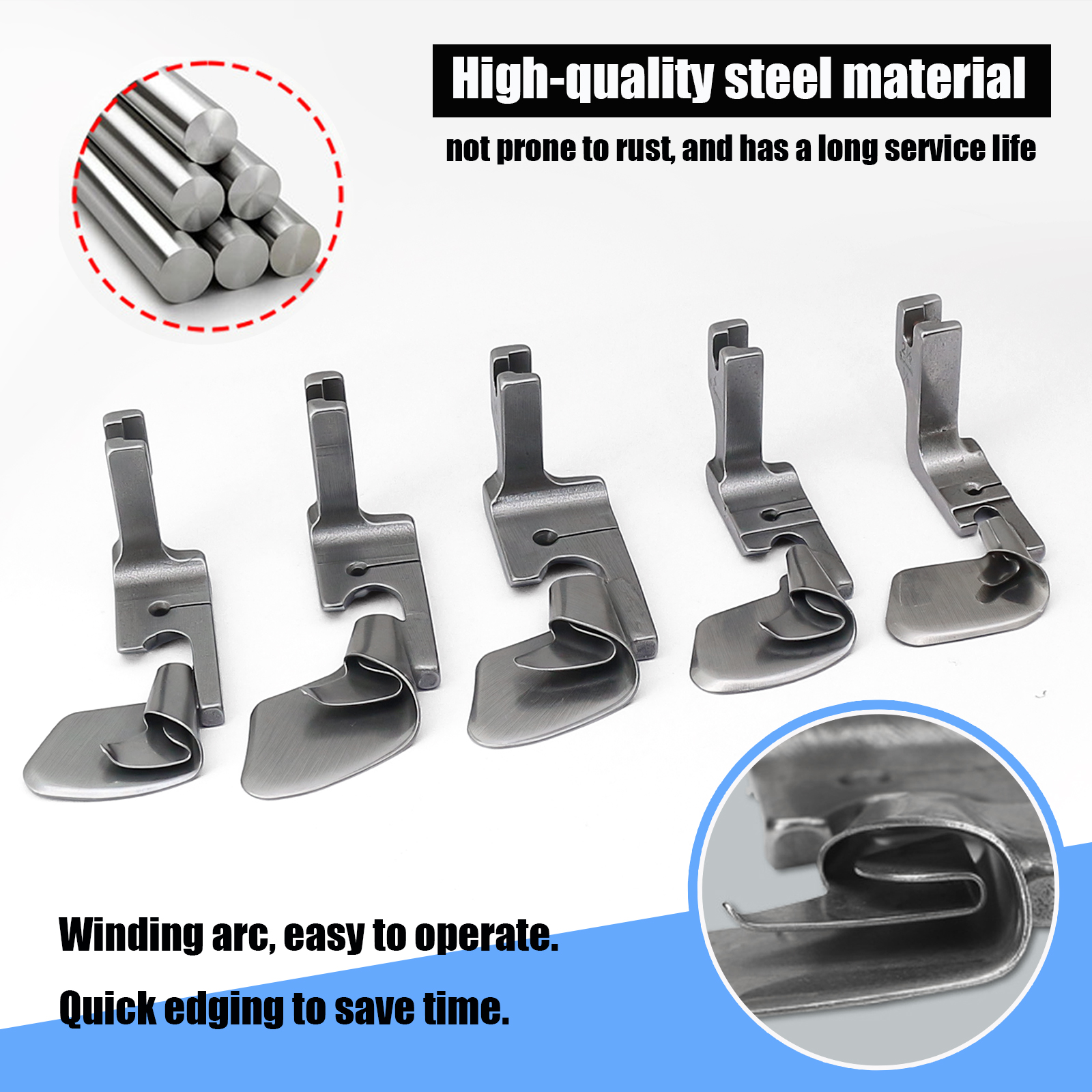 Curved Scroll Hemmer Foot 3.2- - đánh giá và giá Curved Spring Bar