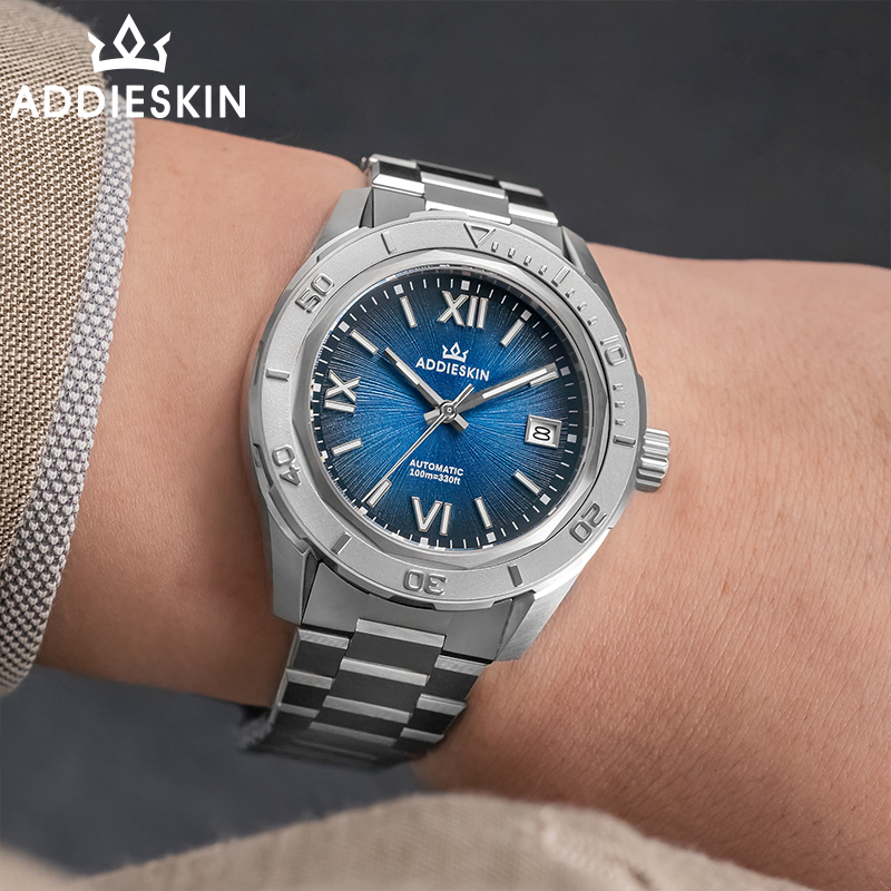 AddiesKin K002 Automatic Mecha - đánh giá và giá Stainless Bracelet Diver
