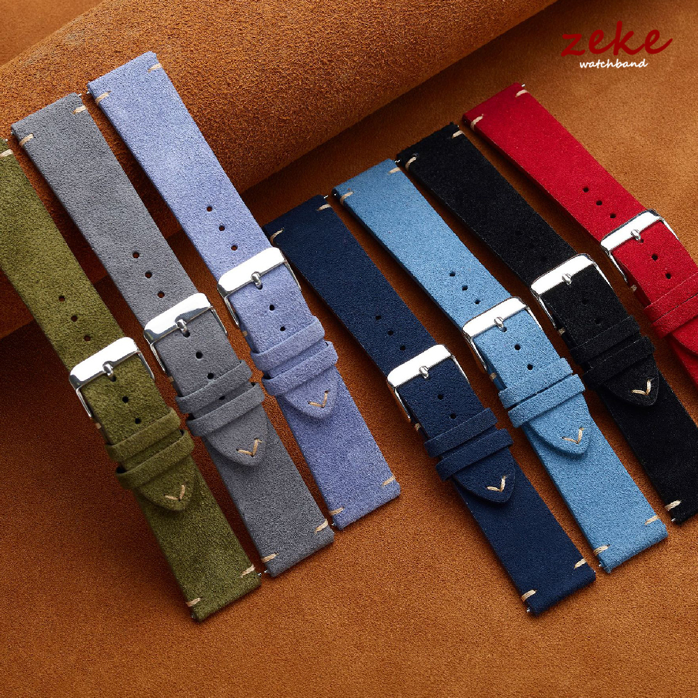 Brown Genuine Leather Watch Ba - đánh giá và giá Suede Strap Watch