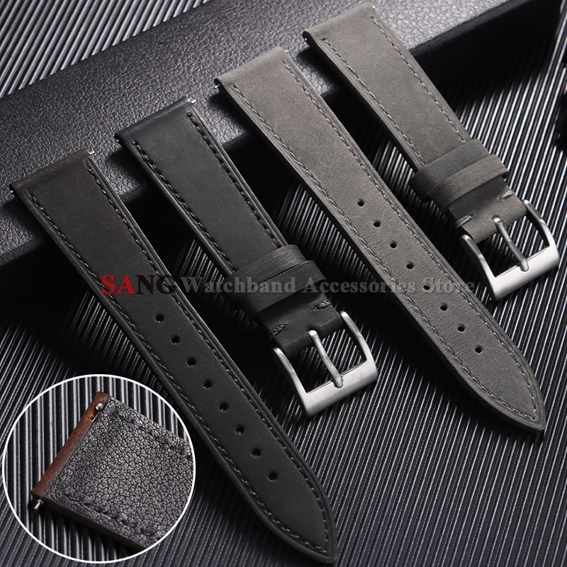 18mm 19mm 20mm 21mm 22mm 24mm  - đánh giá và giá Leather Strap Quick Release