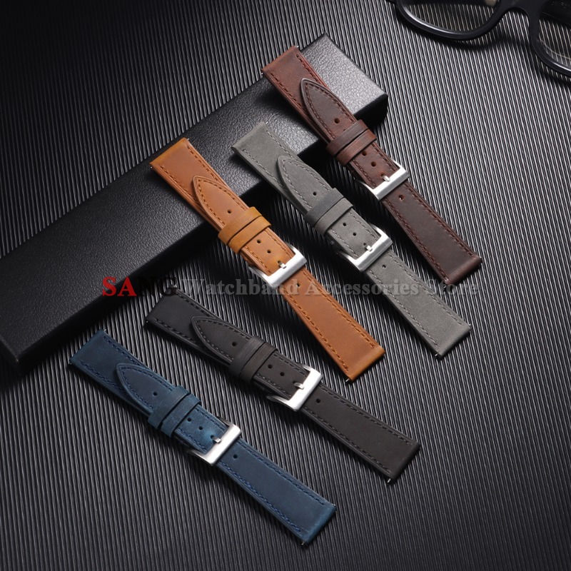 18mm 19mm 20mm 21mm 22mm 24mm  - đánh giá và giá Leather Strap Quick Release