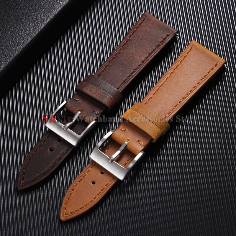 18mm 19mm 20mm 21mm 22mm 24mm  - đánh giá và giá Leather Strap Quick Release