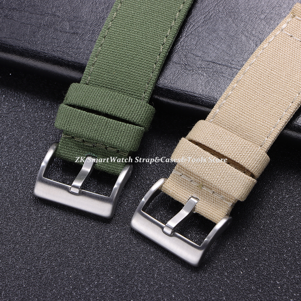 Nylon Watch Strap 20mm 22mm fo - đánh giá và giá Canvas Strap Watch