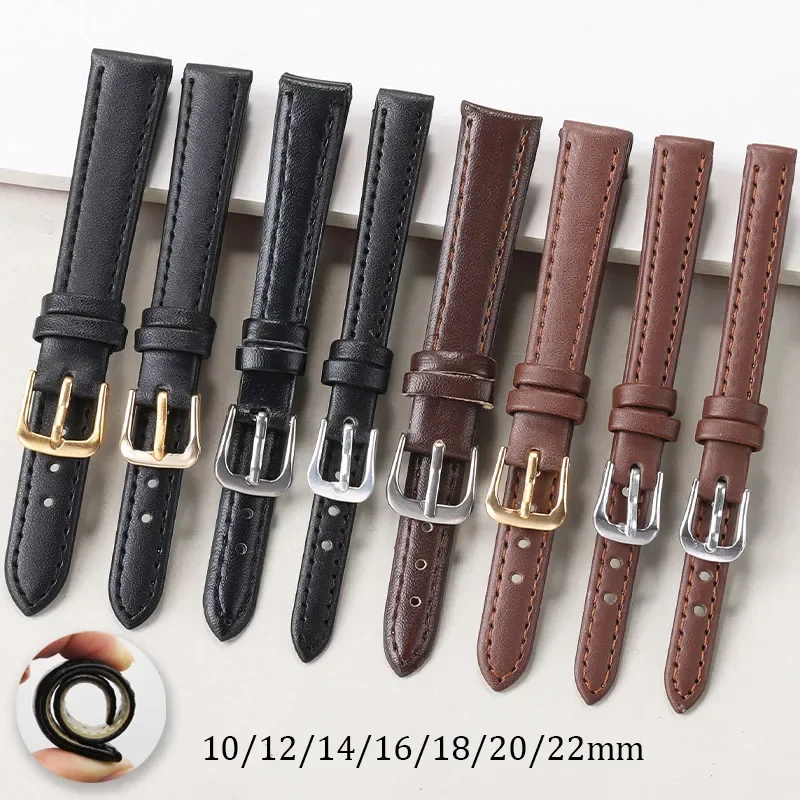 PU Leather Strap 10mm 12mm 14m - đánh giá và giá Suede Strap Watch