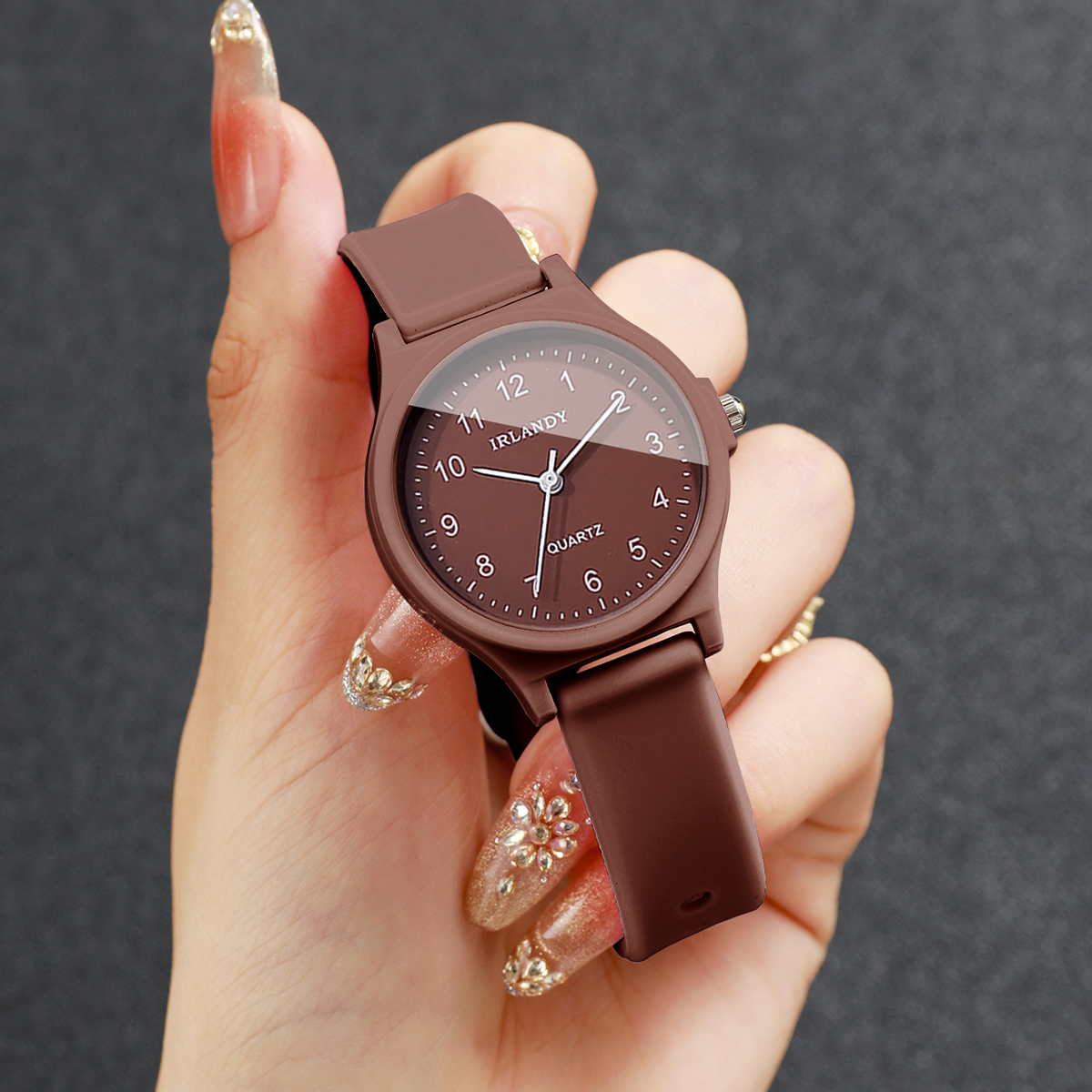 2PCS Fashion Arabic Dial Women - đánh giá và giá Silicone Band Women