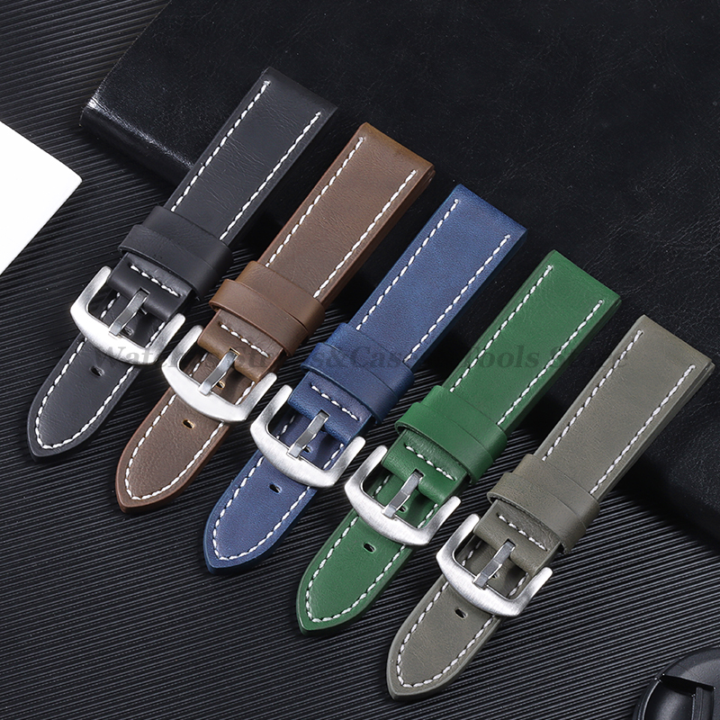 Vintage Leather Watch Band for - đánh giá và giá Tropic Strap Vintage