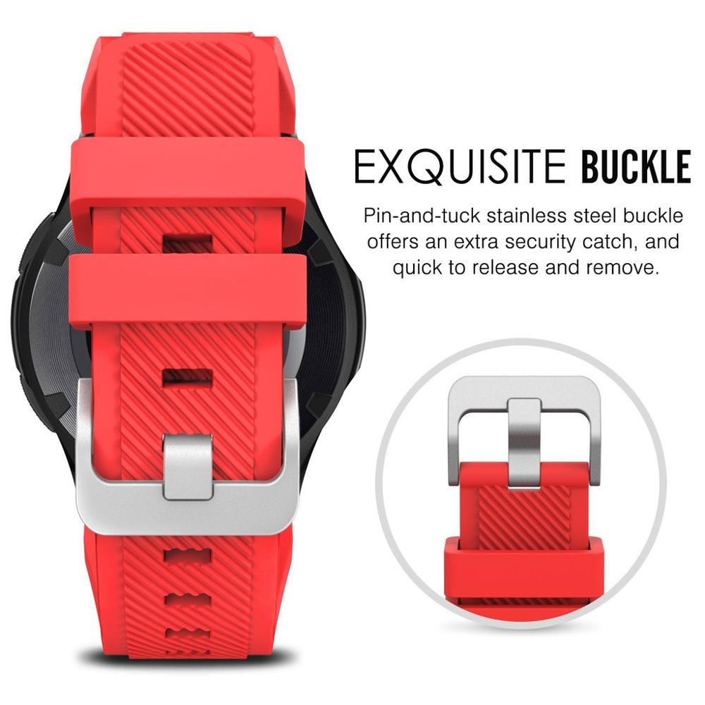 22mm Silicone Strap For Realme - đánh giá và giá Silicone Watch Band 22Mm