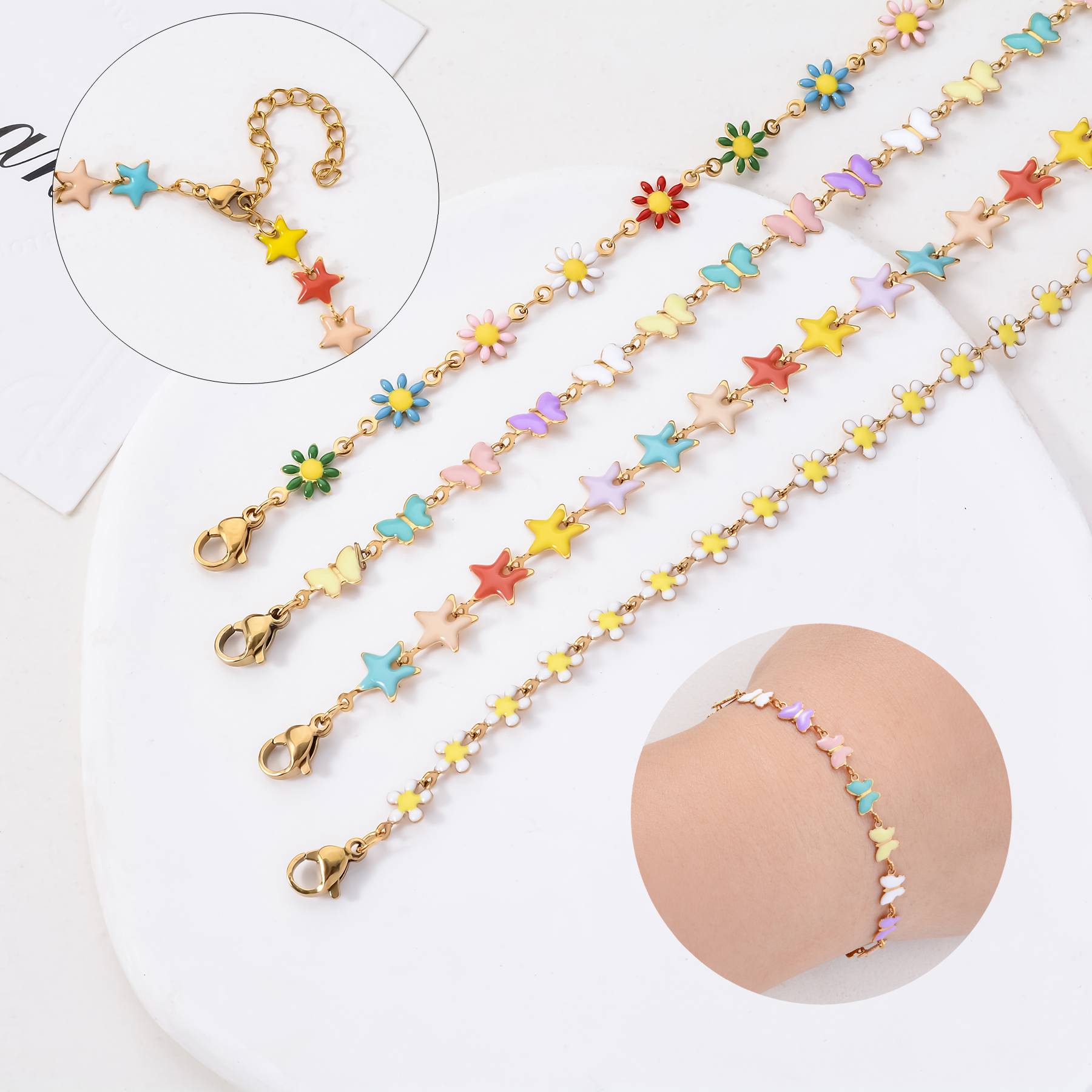 1Pcs Stainless Steel For Women - đánh giá và giá Butterfly Clasp Deployant