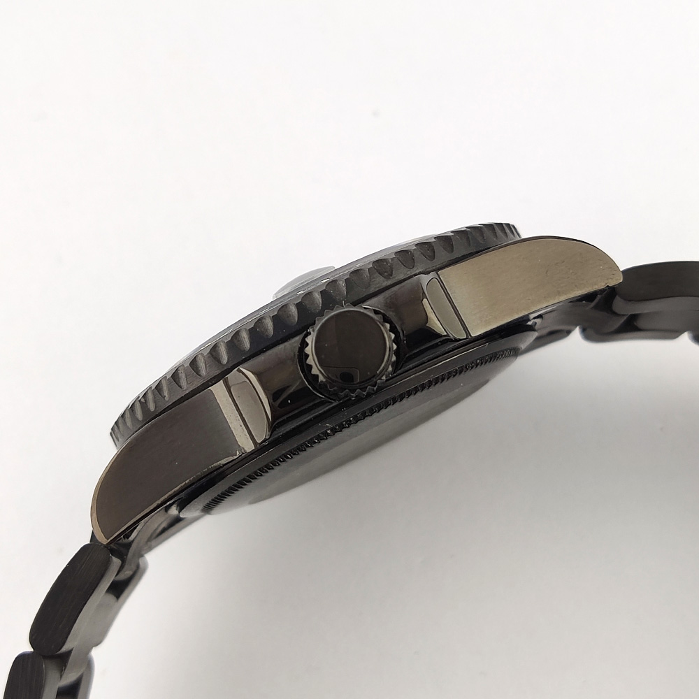 40mm Creative custom NH35 watc - đánh giá và giá Stainless Bracelet Diver
